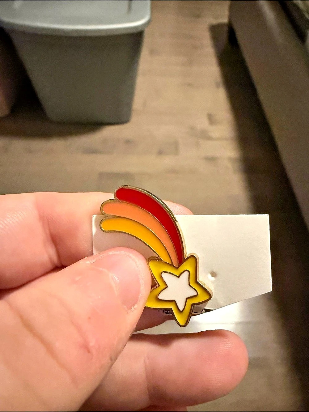 Rainbow Star pin